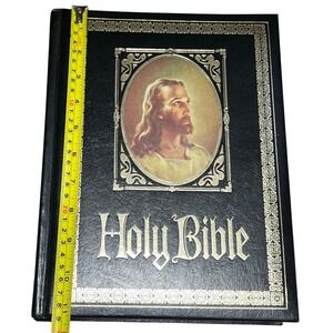Vtg 1950 Holy Bible Regency Bible Thomas‎ Nelson Publishers KJV King James Jesus